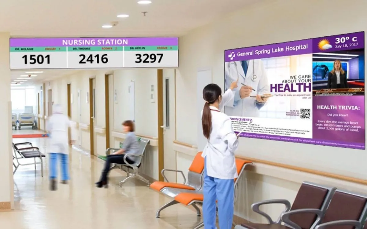Healthcare Digital Signage