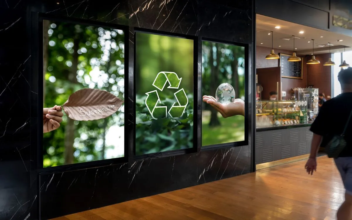 Digital Signage and Sustainable Events