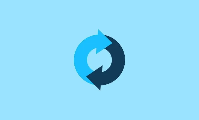 Icon of two circling arrows