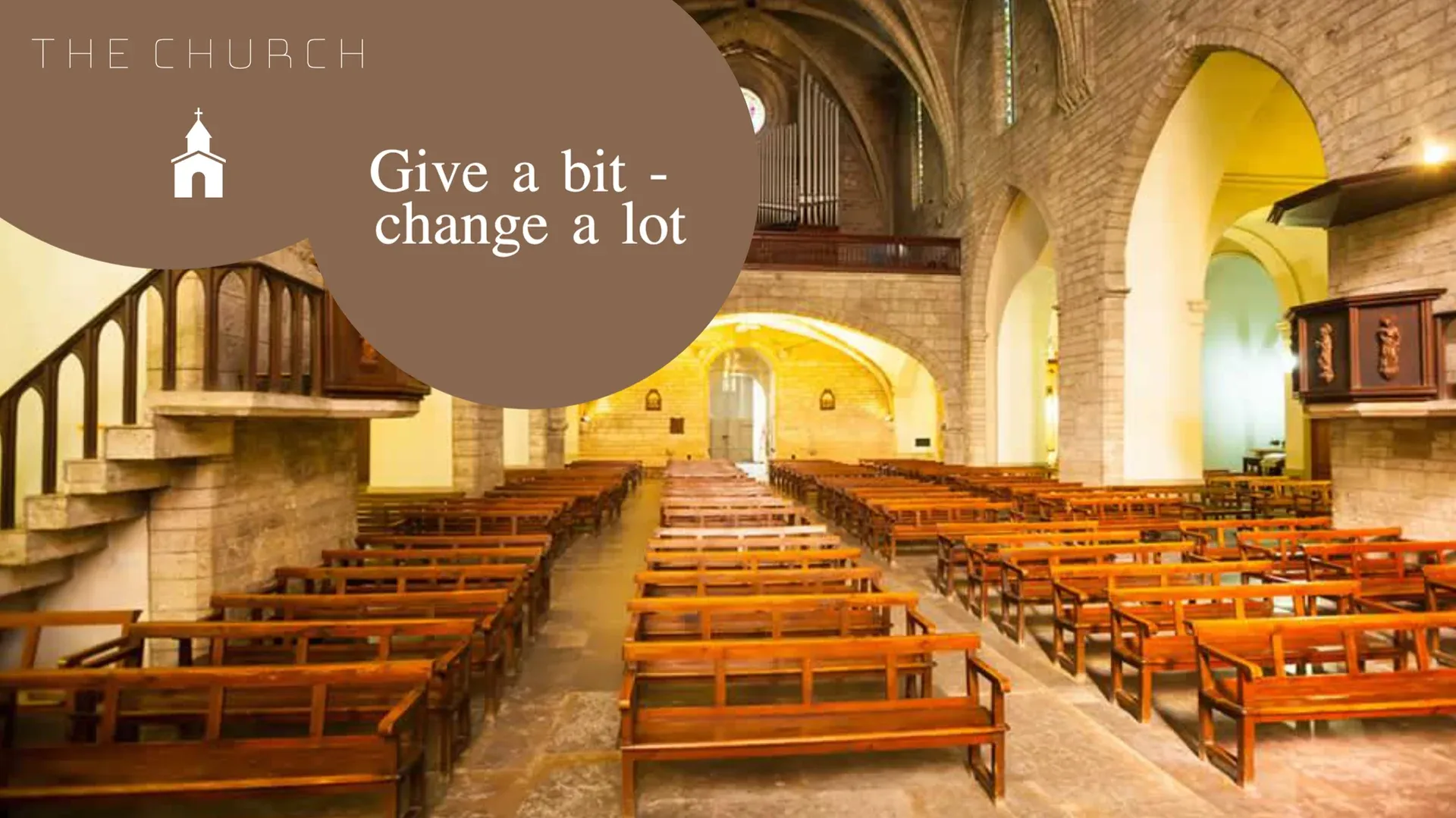 Church: digital signage template for church