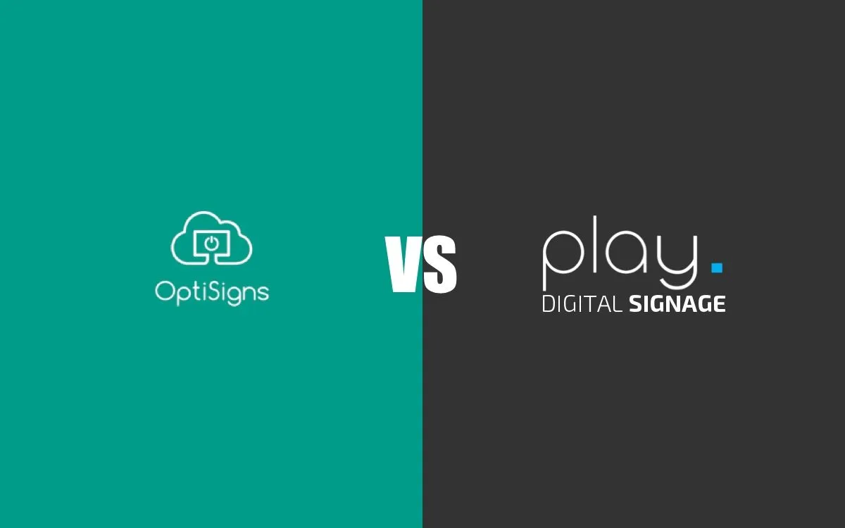 Optisigns vs Play Digital Signage