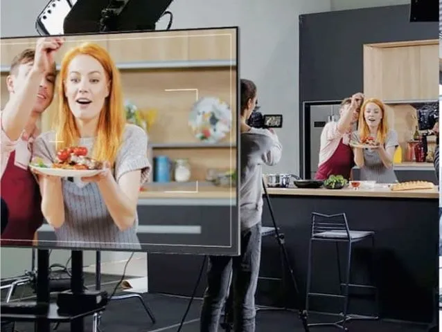 Samsung Tizen QBB Series Smart TV at the Studio