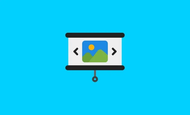 Icon of a screen showing a picture