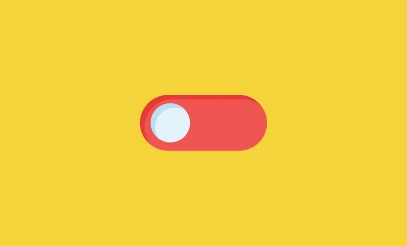 Icon of an on/off switch