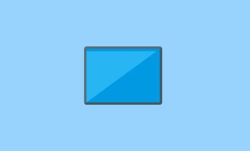 Icon of a screen