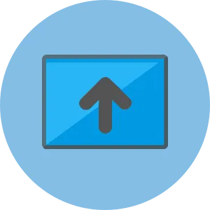 Share content with your digital signage screens
