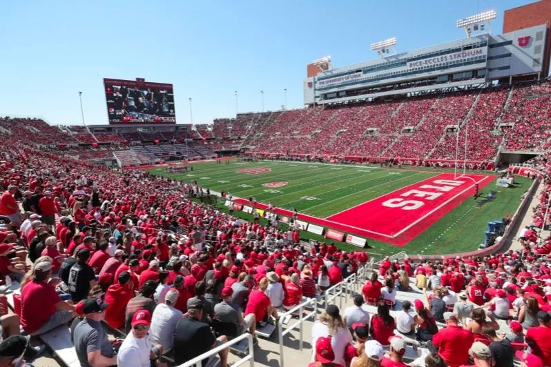 University of Utah Football Team Hosting Annual Spring Game.
