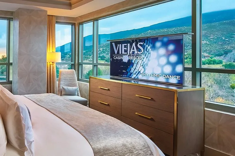 Room signage at Viejas Casino & Resort