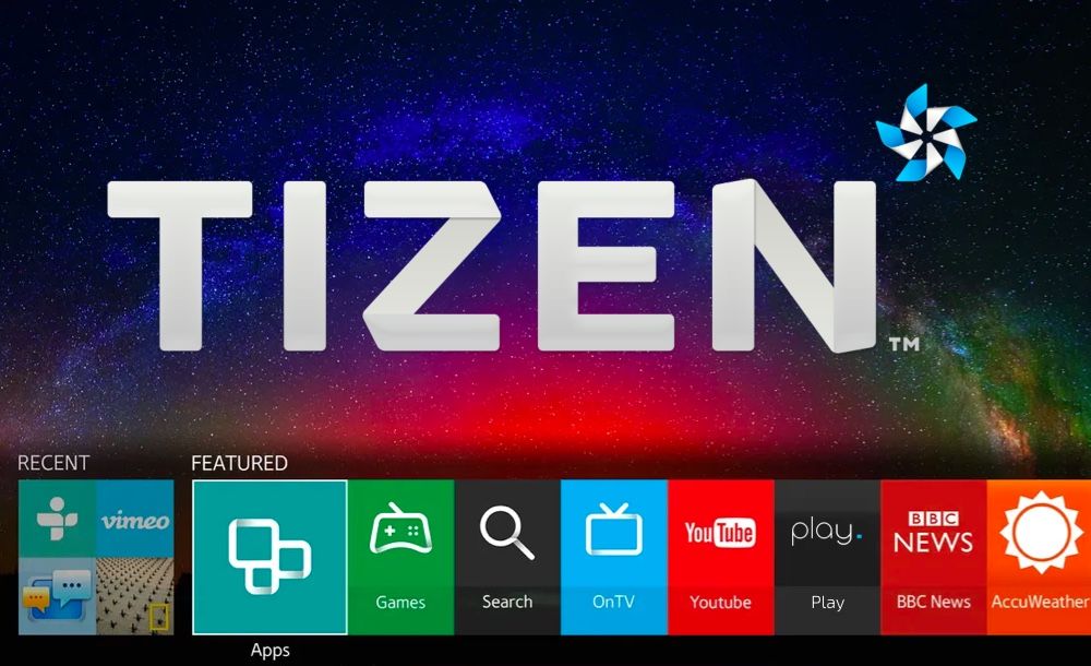 Samsung Tizen apps for Digital Signage