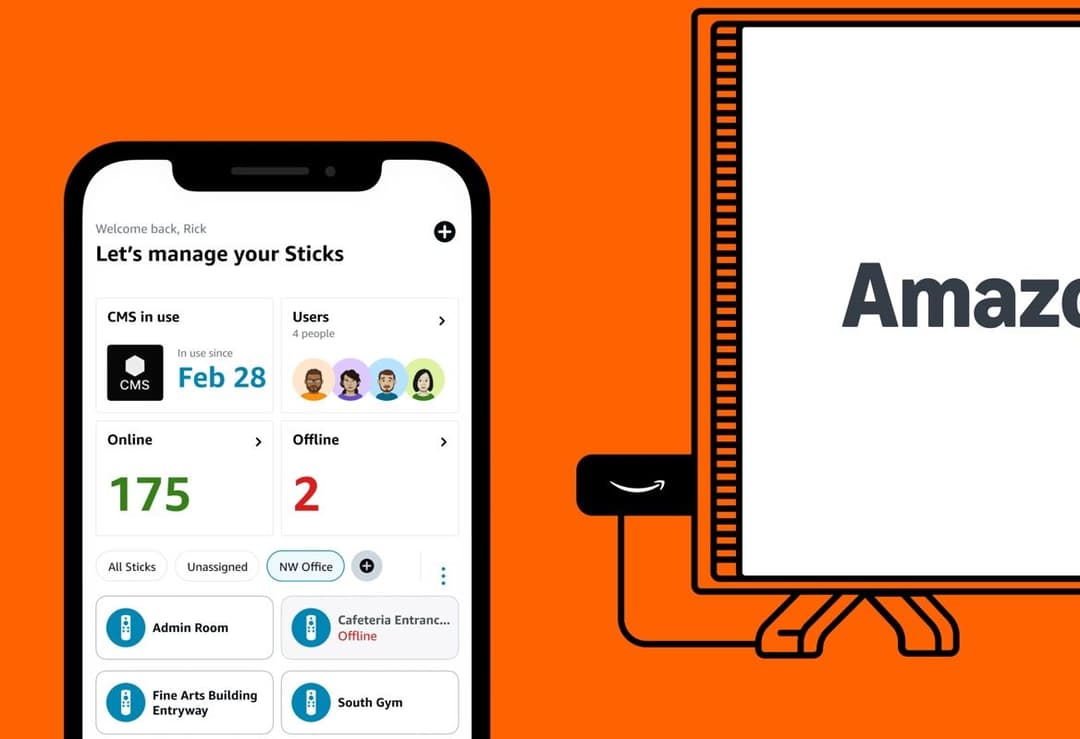 Amazon Signage Stick APP