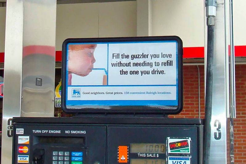 Digital Signage for Gas Stations