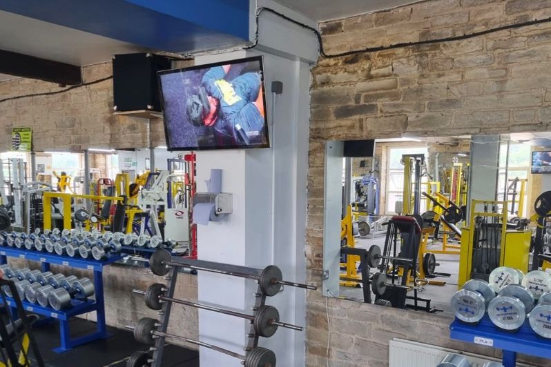 Digital Signage for Gym and Spa