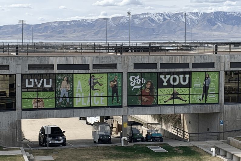 Utah Valley University digital signage case story