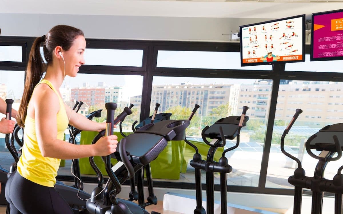 Using Digital Signage at the GYM