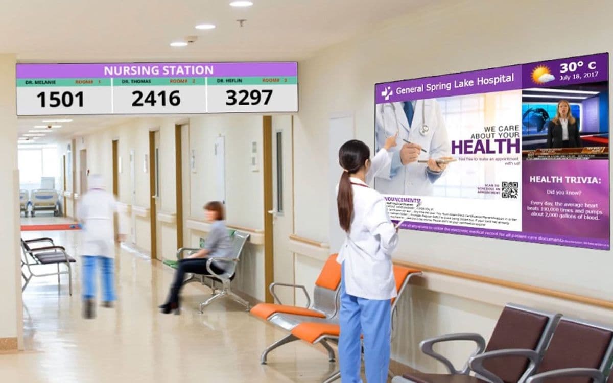Healthcare Digital Signage