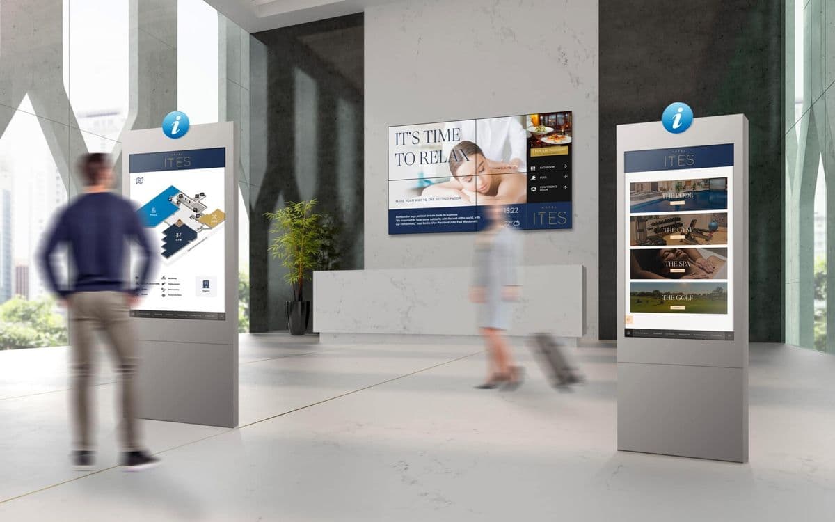 Vital Digital Signage in Hospitality indystry