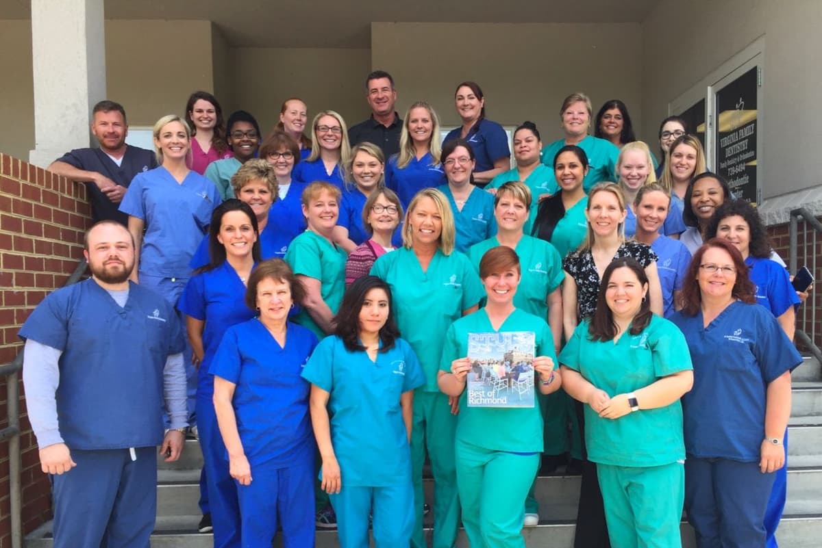 Team picture of Virginia Family Dentistry