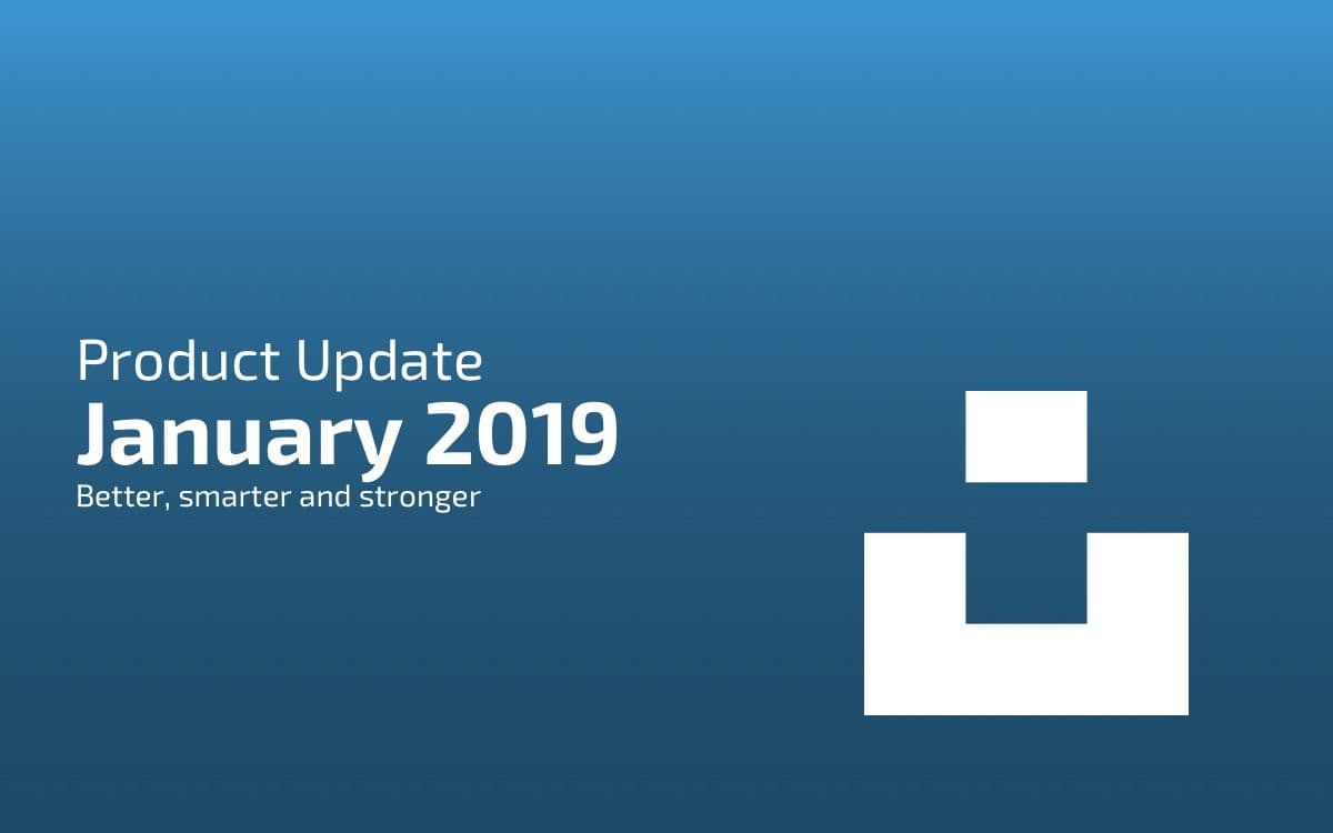 Digital Signage Product Updates January 2019