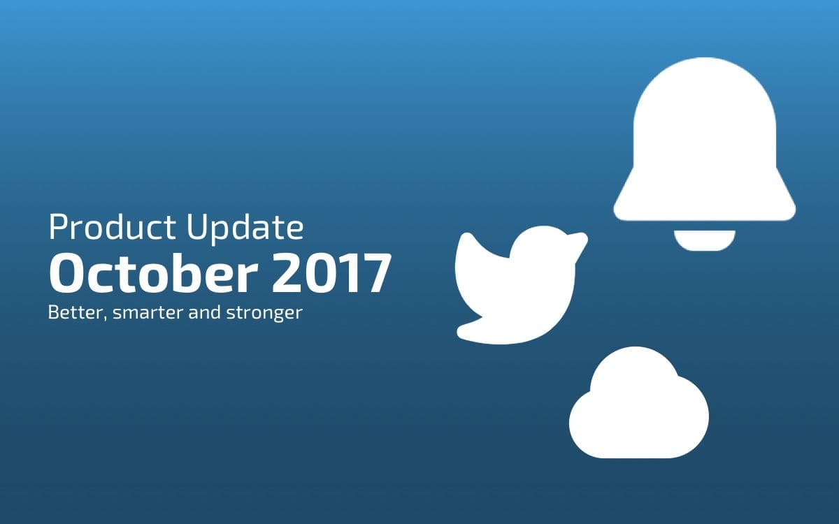 Digital Signage Product Updates October 2017