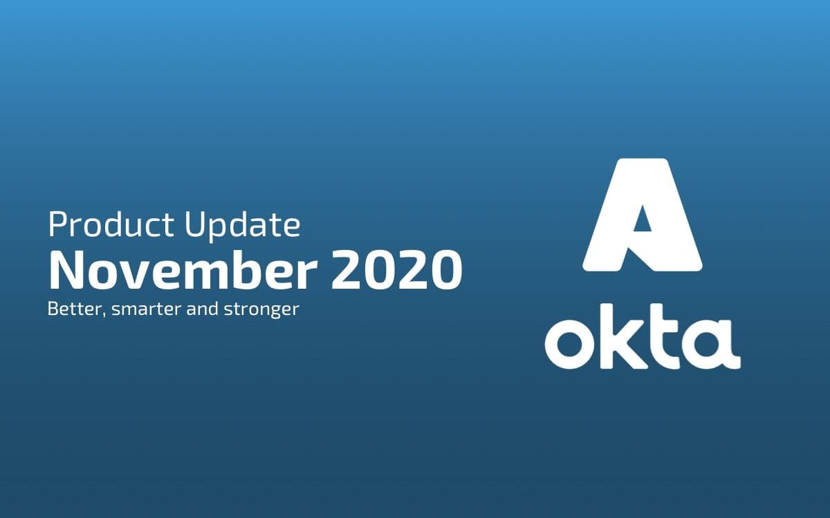 Blogpost - Product Updates November 2020