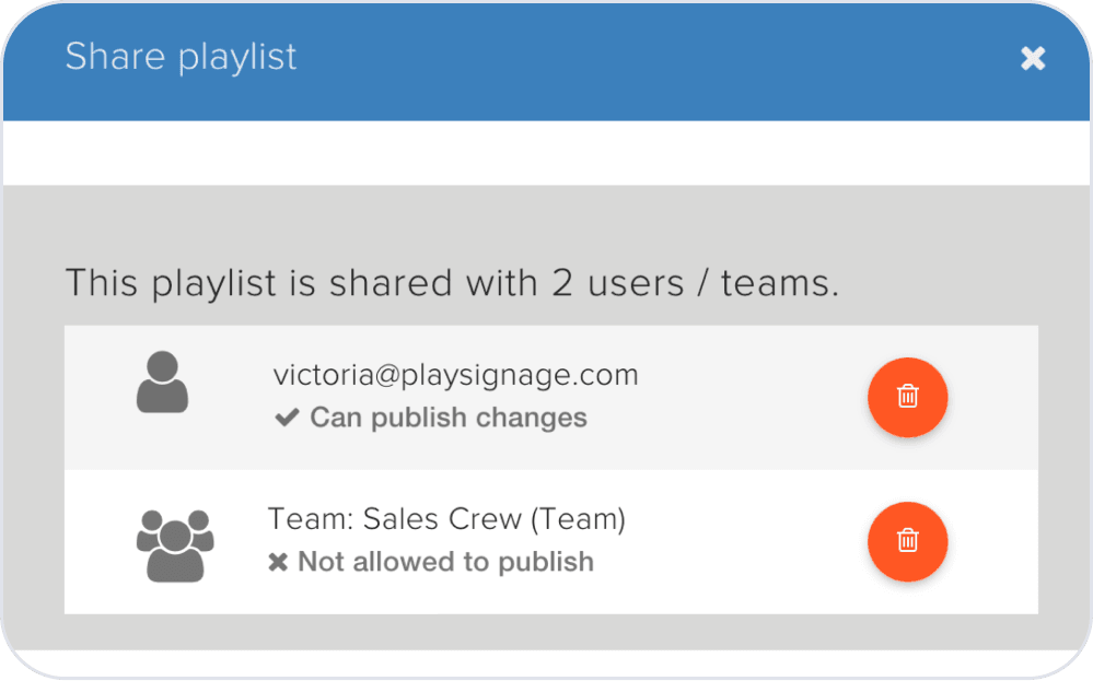 Sharing Playlists