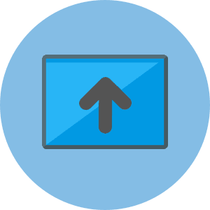 Share content with your digital signage screens