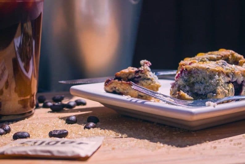 Coffee and Cake at Allans Coffee and Tea