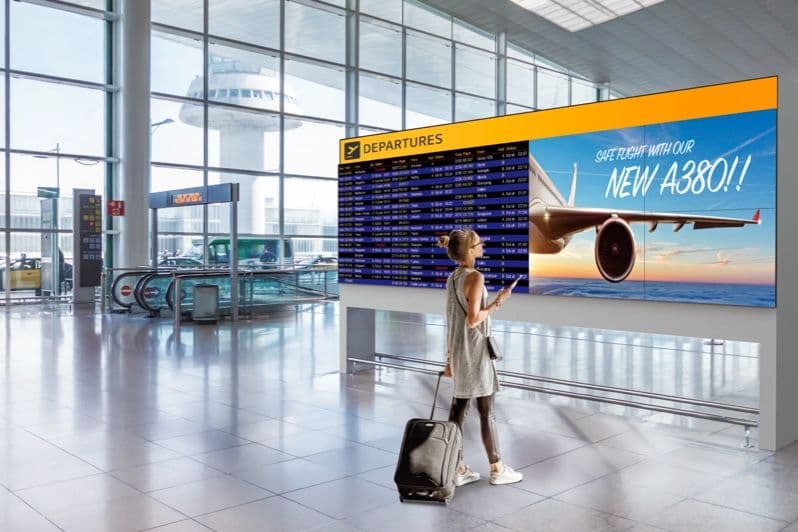 Digital Signage for Transportation