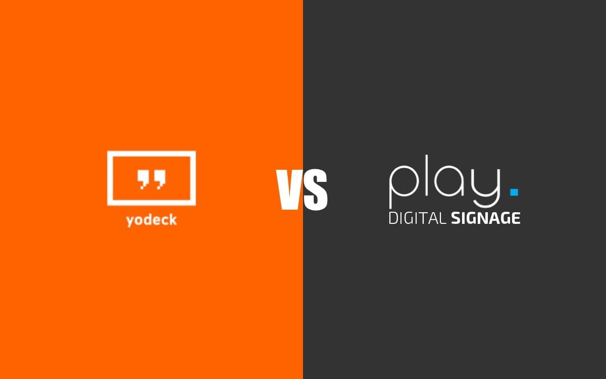 Yodeck vs Play Digital Signage