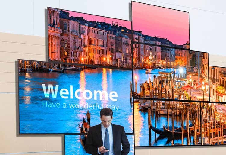 Sony Bravia Abstract Video Wall
