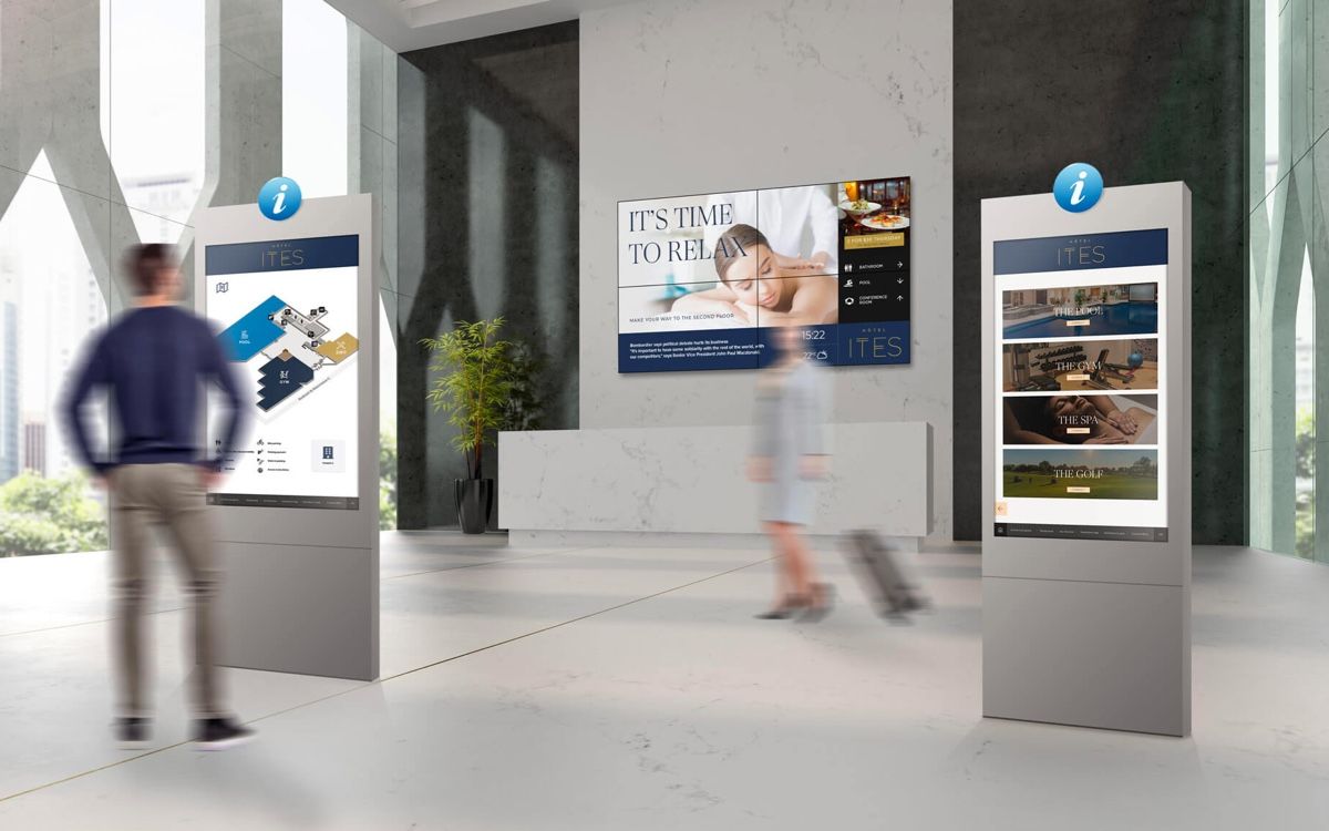 Vital Digital Signage in Hospitality indystry