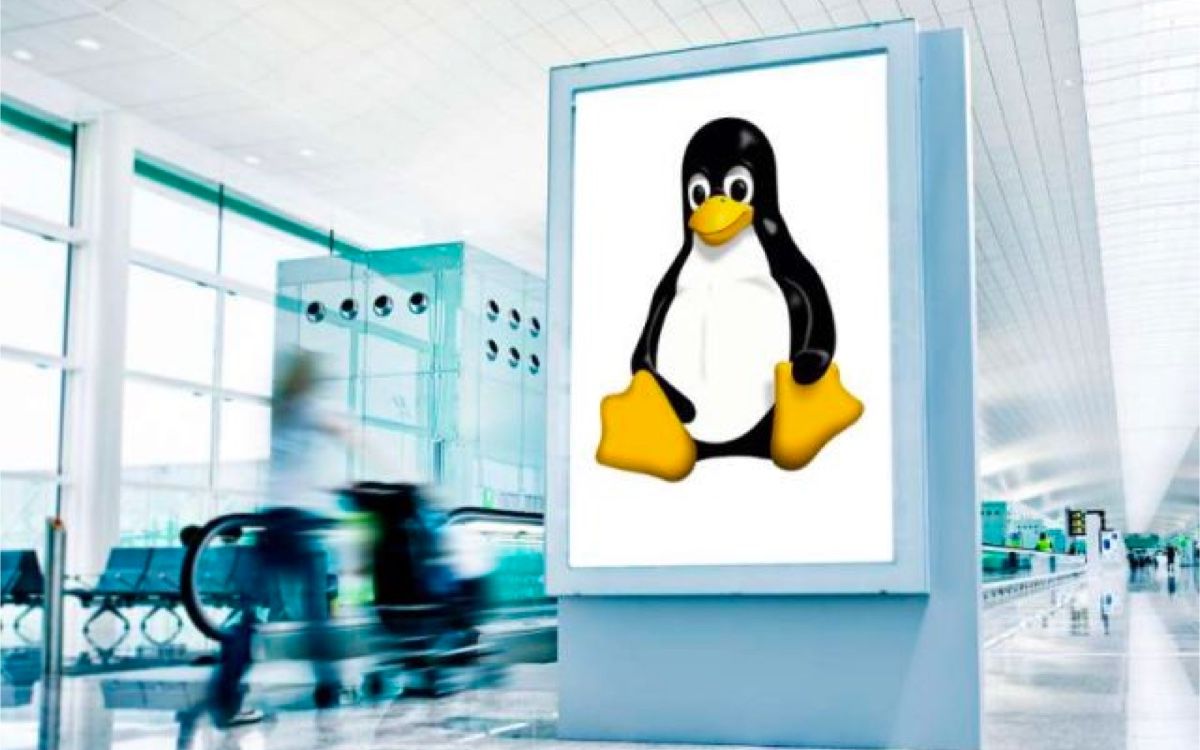 Linux software for powerful digital signage