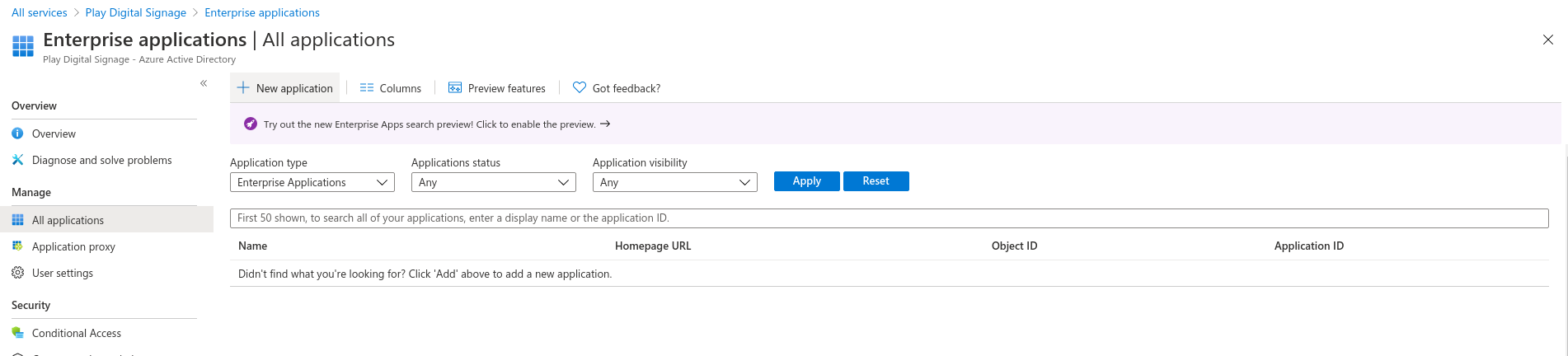 Microsoft Azure SSO #1