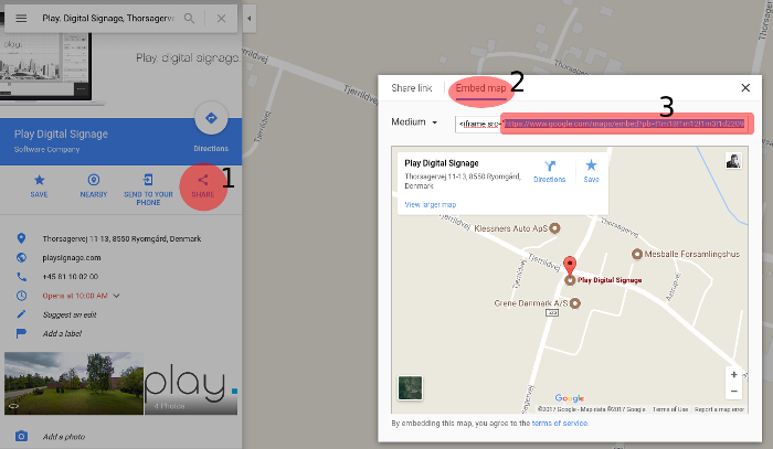 Embedding Google Maps