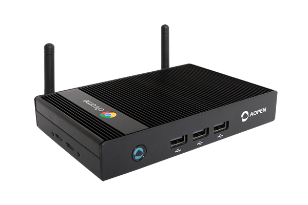 Chromebox Commercial from Play Digital Signage friends at AOPEN is a high-end player device