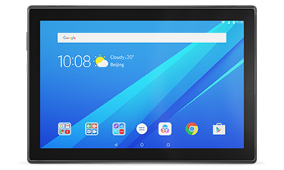 THEATER-LIKE MULTIMEDIA: 10-inch tablet has a brilliant HD display with booming Dolby Atmos Audio and built-in dual-stereo front-facing speakers perfect for small displays in signage networks. Lenovo TAB4 digital signage player - Android digital signage