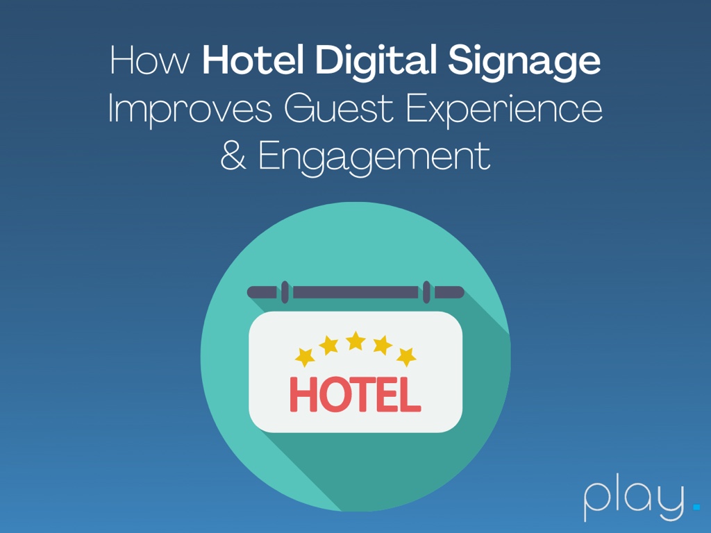 Hotel Digital Signage Improves Guest Experience & Engagement