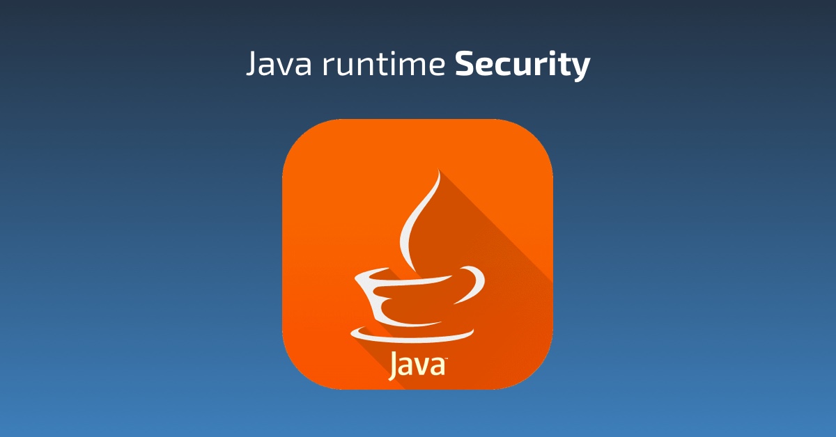 Java runtime Security