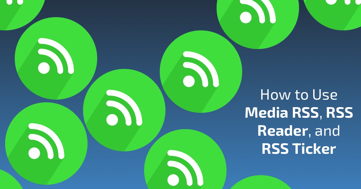 Search RSS feeds straight in our editor