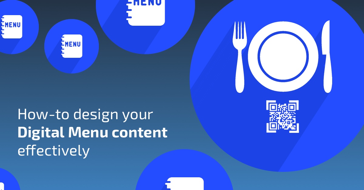 How To Design Your Digital Menu Content Effectively 